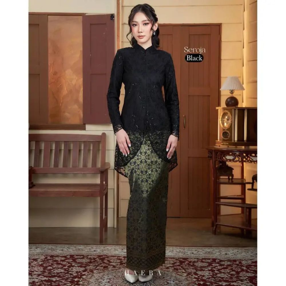 Seroja Kebaya Soft Embroidery Lace