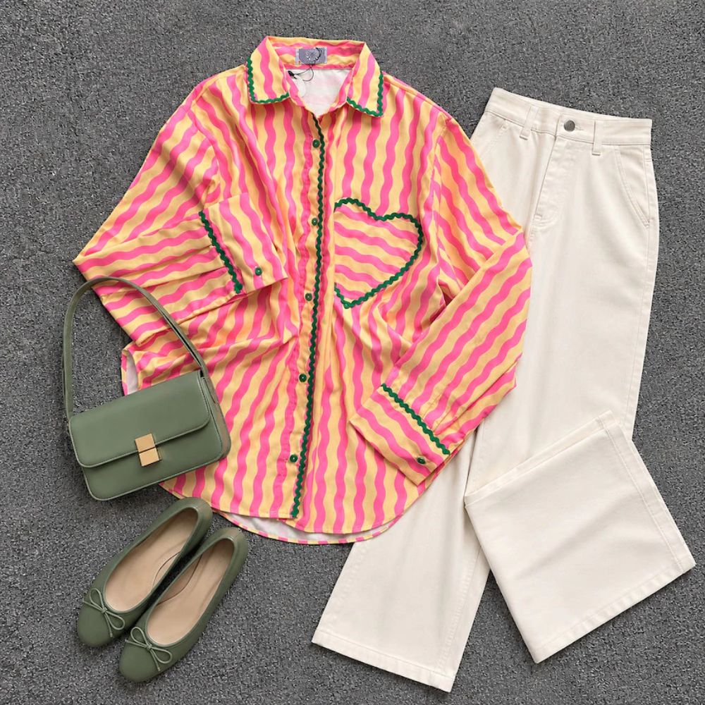 PRE ORDER | Colourful Oversize Shirt