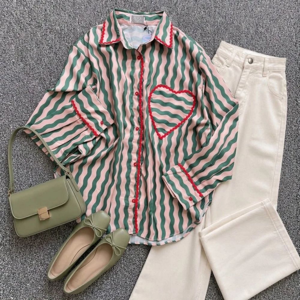 PRE ORDER | Colourful Oversize Shirt