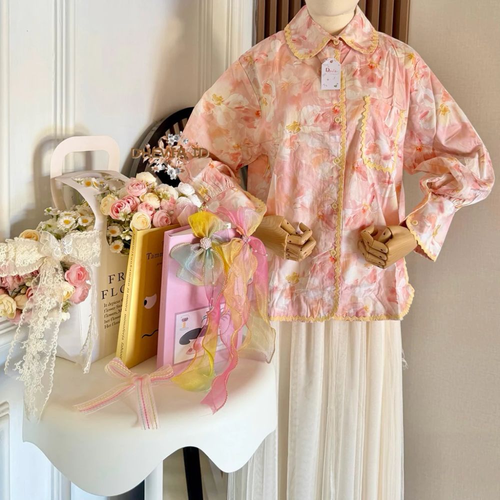 PRE ORDER | Diyaa Floral Cotton Blouse