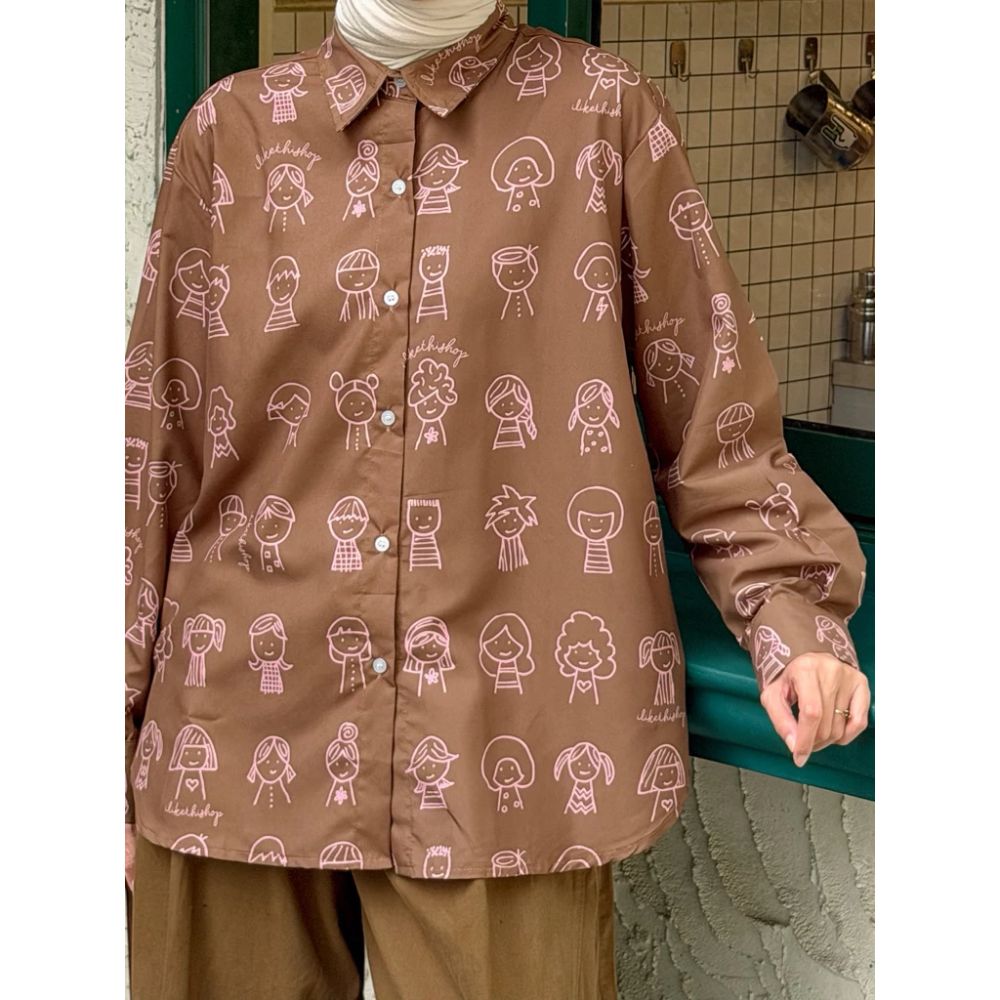 PRE ORDER | Grafiti Oversize Shirt (R/C)
