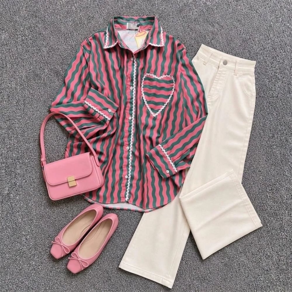 PRE ORDER | Colourful Oversize Shirt