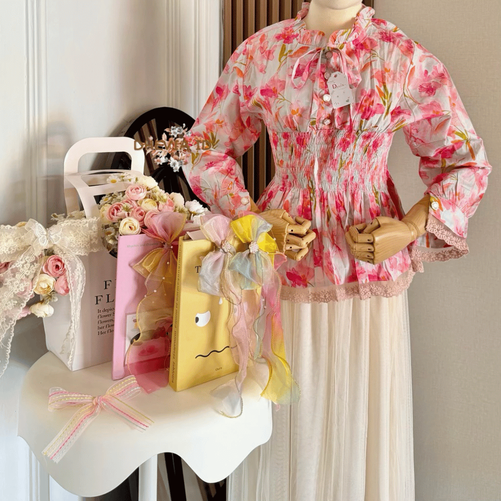 PRE ORDER | Kiana Floral Button Blouse