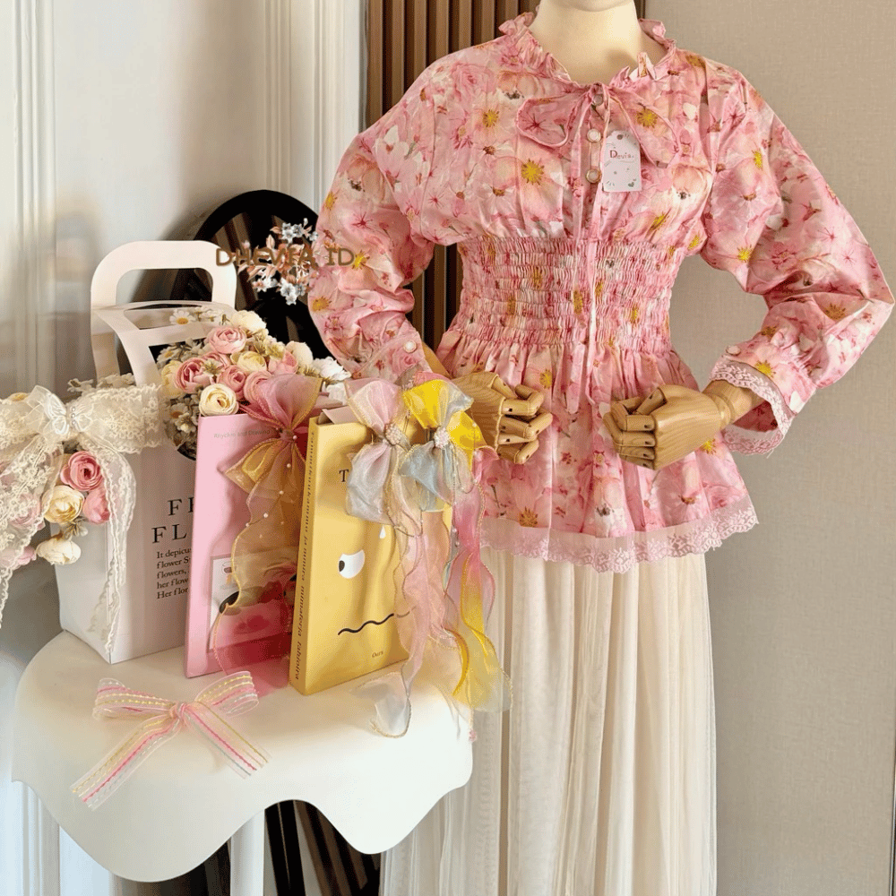 PRE ORDER | Kiana Floral Button Blouse