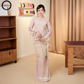 Fleur Kurung Labuh Printed Chiffon Lace Moden