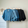 Lyla Denim Batwing Jacket