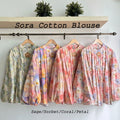 Sora Printed Blouse Bloom Series