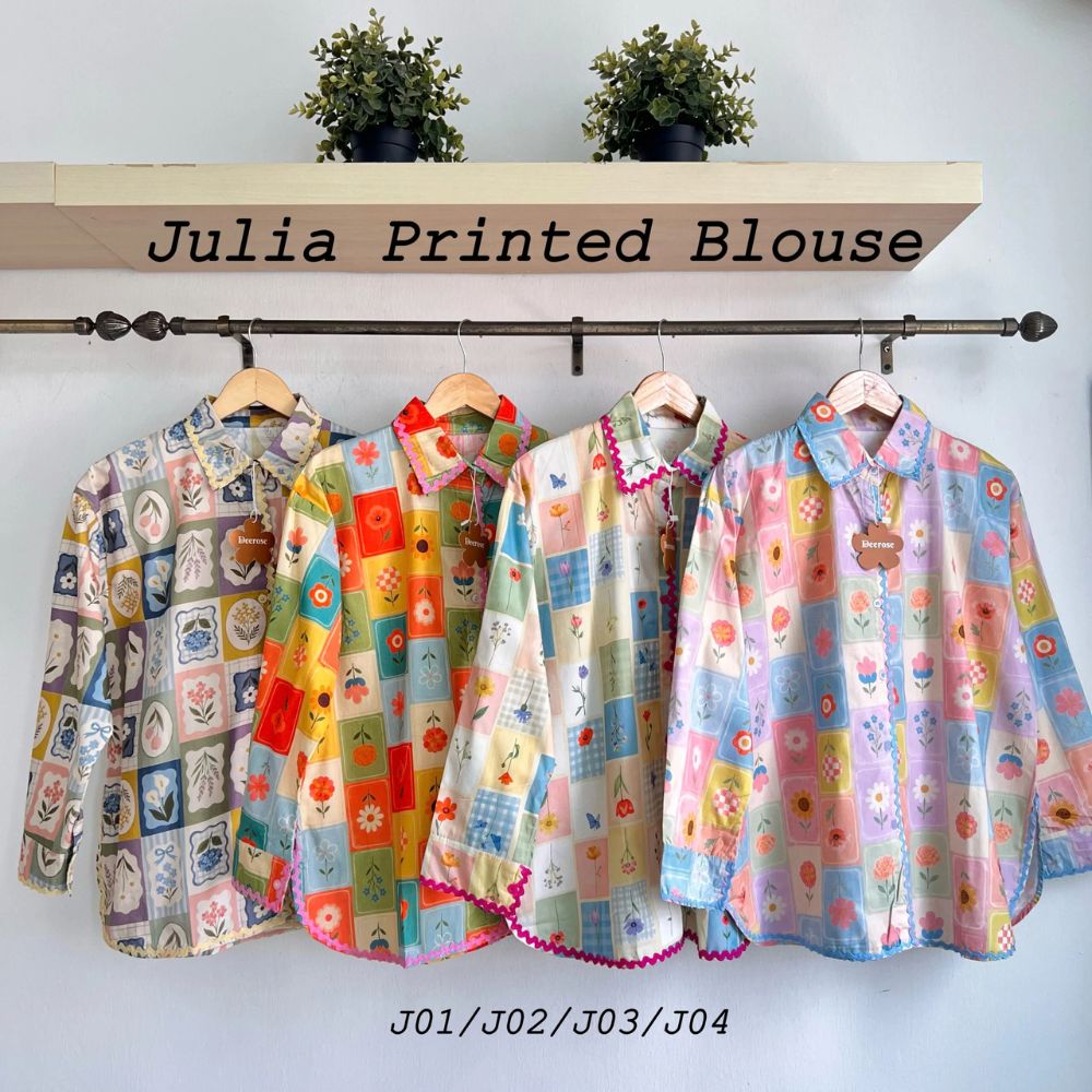 Julia Printed Blouse