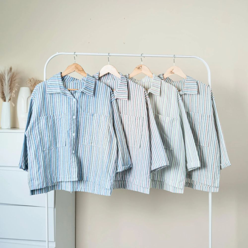 Andrea Stripe Blouse