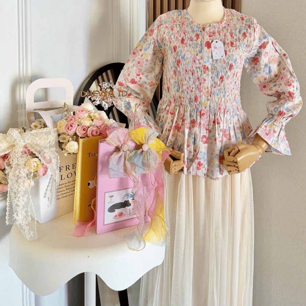 PRE ORDER | Kiana Floral Button Blouse
