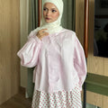 Elegant Poplin Crop Blouse