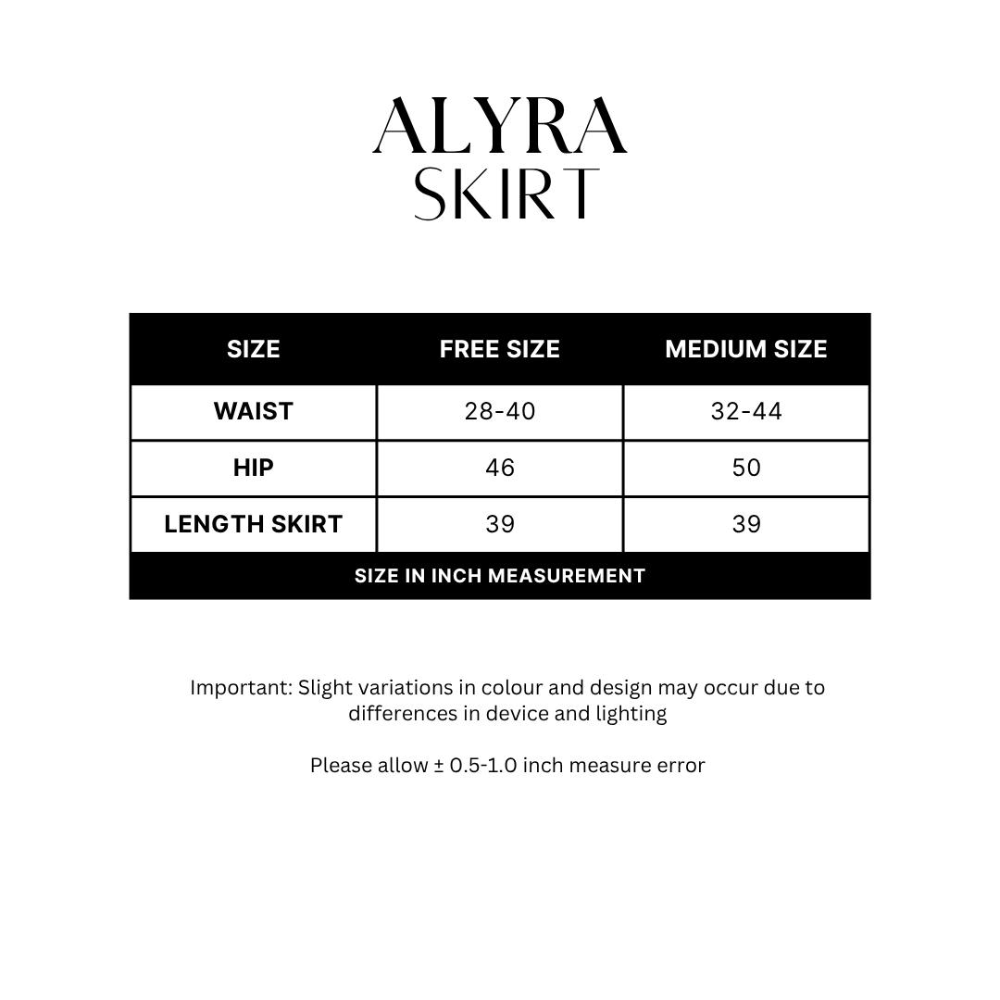 Alyra Zip Skirt
