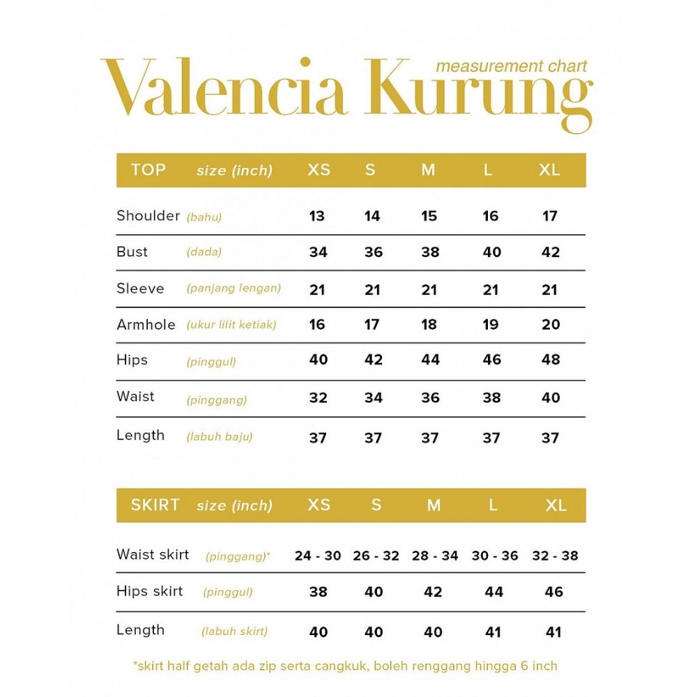 Valencia Kurung