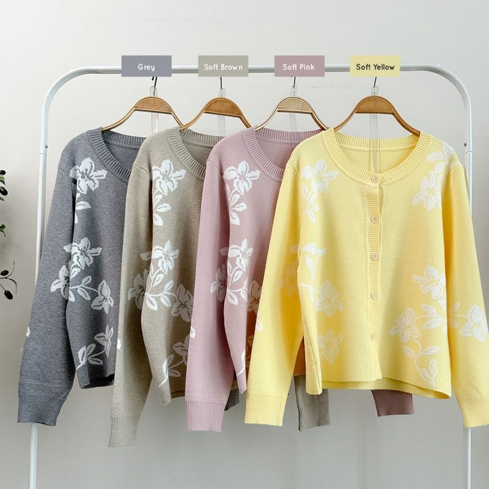 Bridget Knit Cardigan Top