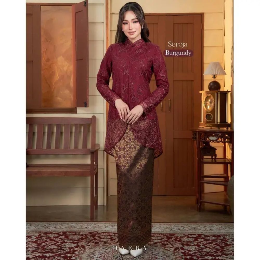 Seroja Kebaya Soft Embroidery Lace