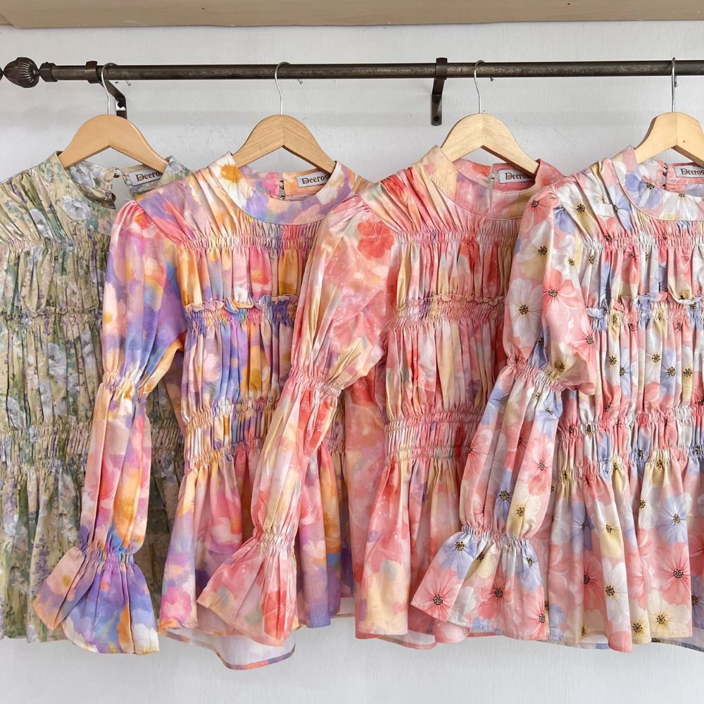 Nayla Printed Blouse Bloom Series