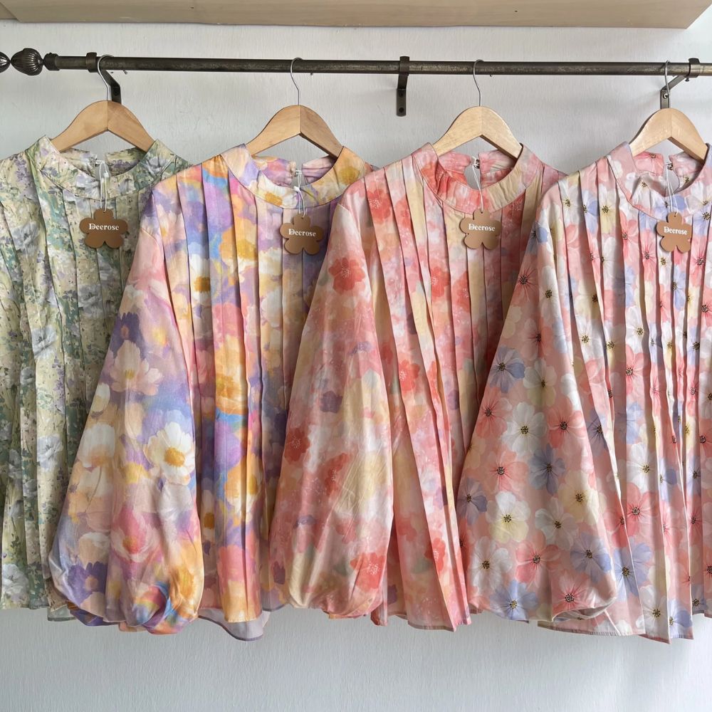 Sora Printed Blouse Bloom Series