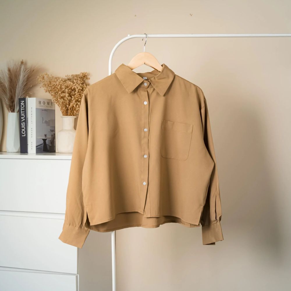 Evvy Full Button Blouse
