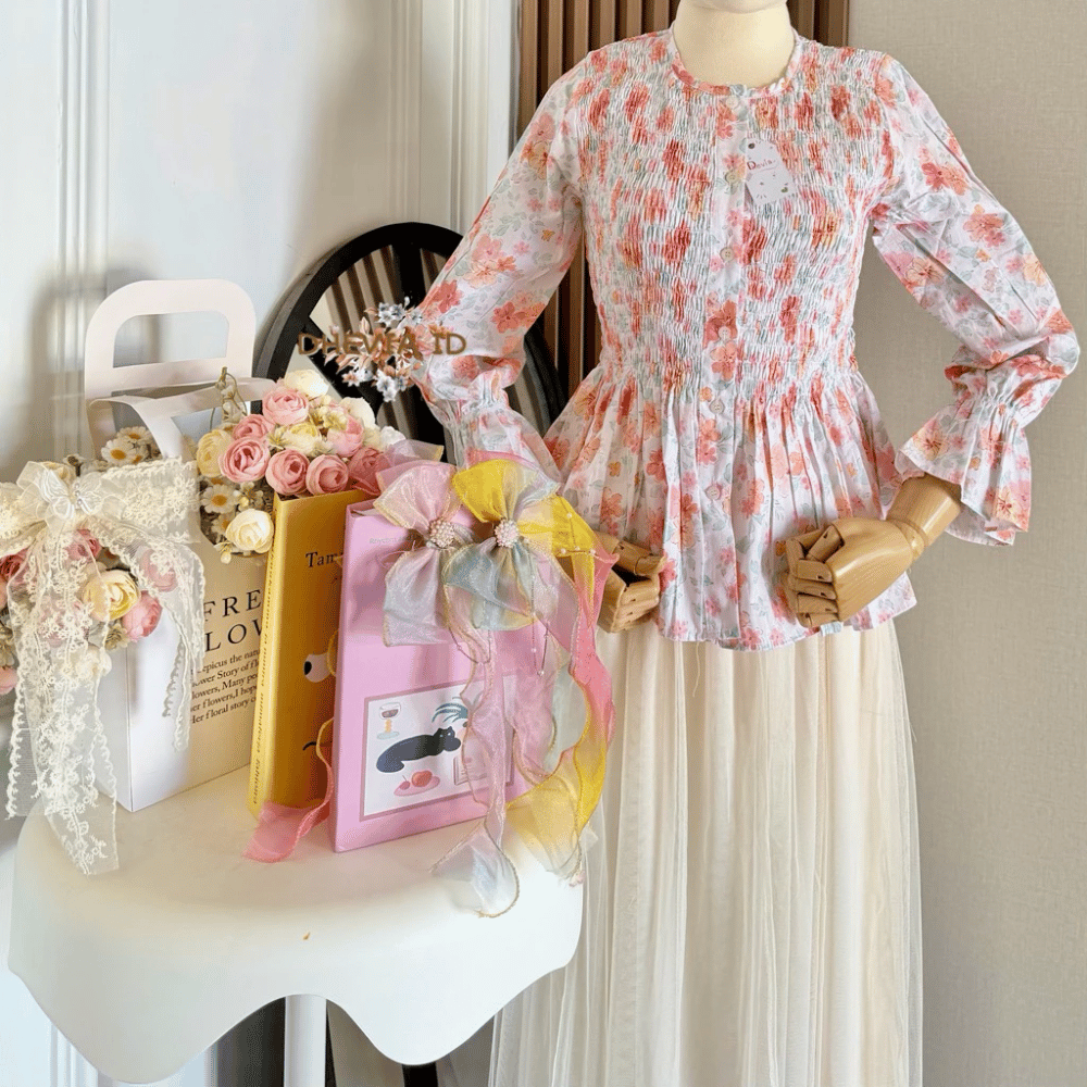 PRE ORDER | Kiana Floral Button Blouse