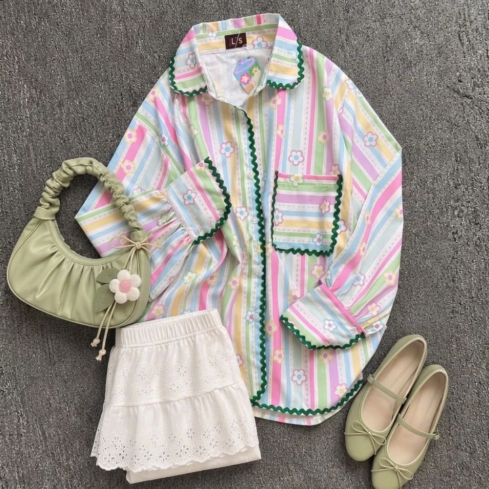 PRE ORDER | Colourful Oversize Shirt