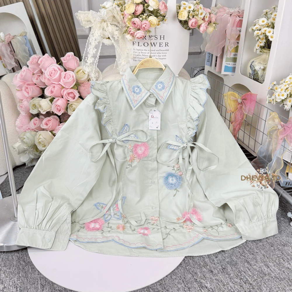 PRE ORDER | Dhivaa Ruffle Blouse