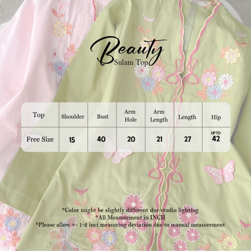 Beauty Sulam Top