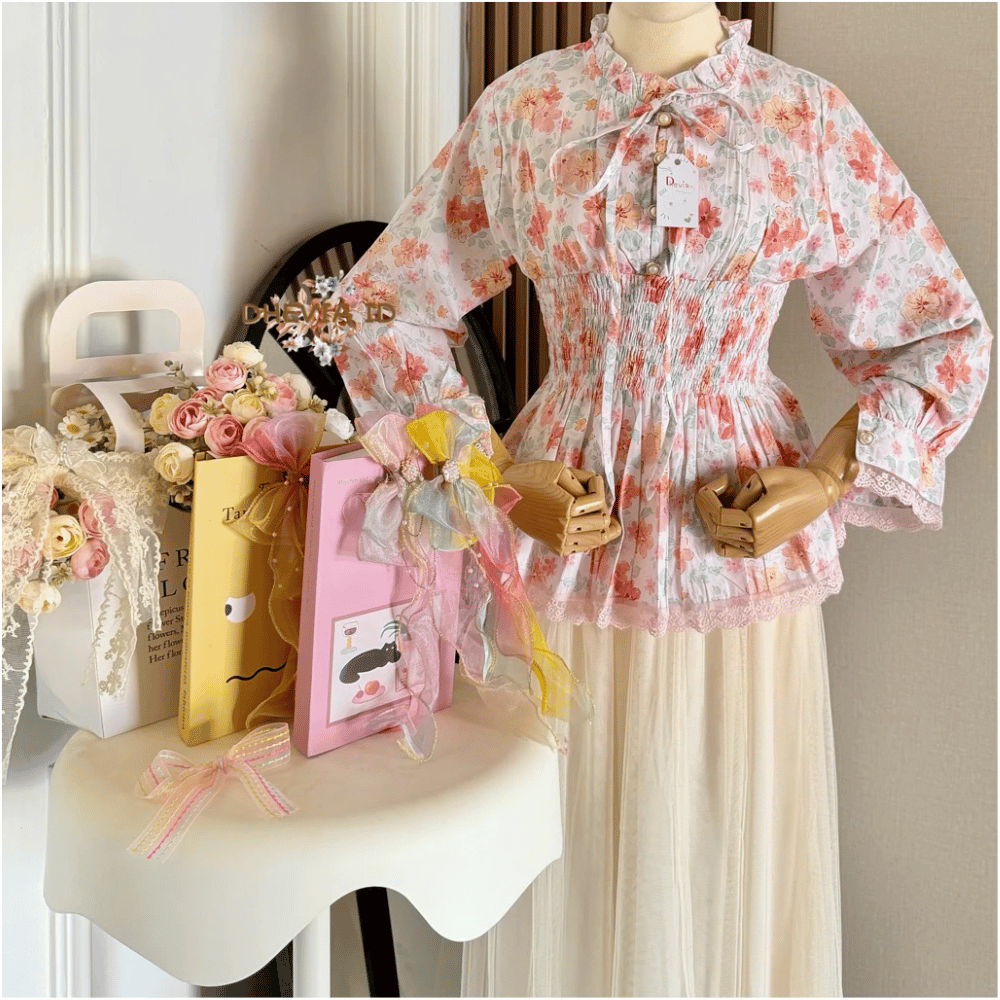 PRE ORDER | Kiana Floral Button Blouse