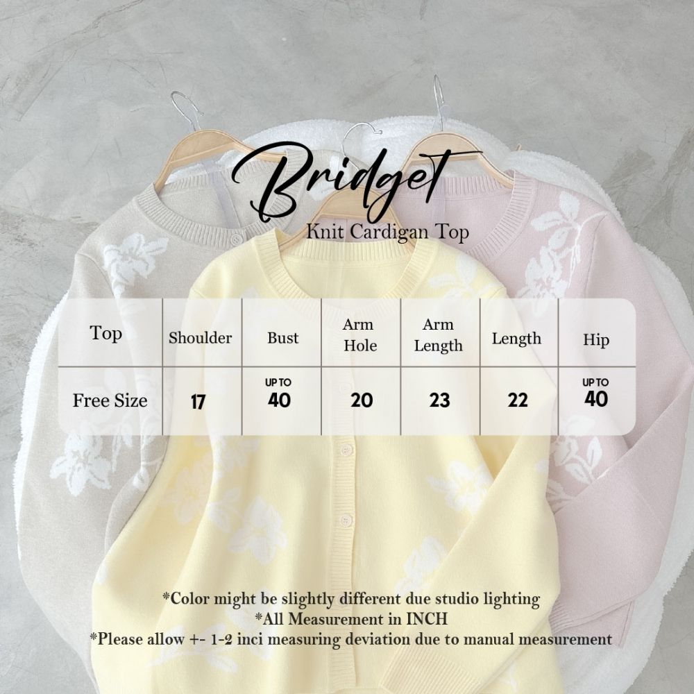 Bridget Knit Cardigan Top