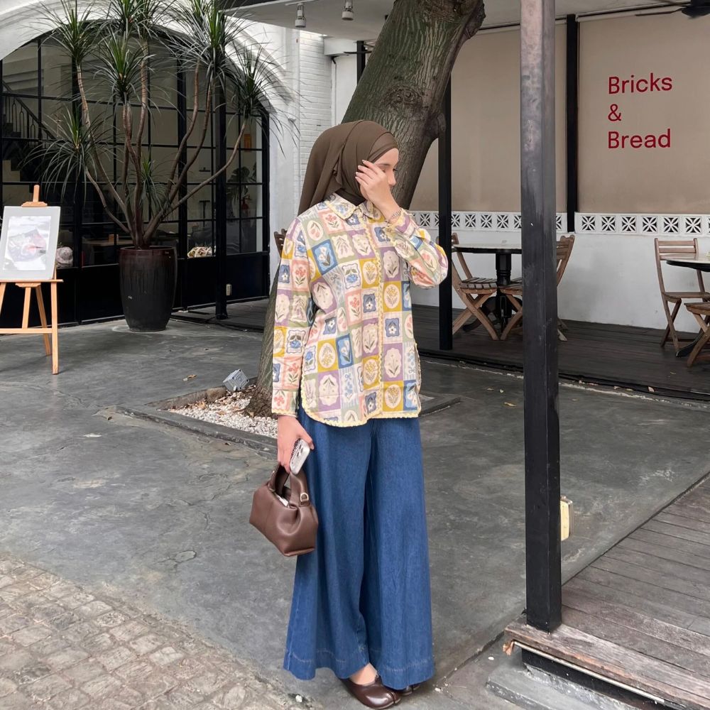 Julia Printed Blouse