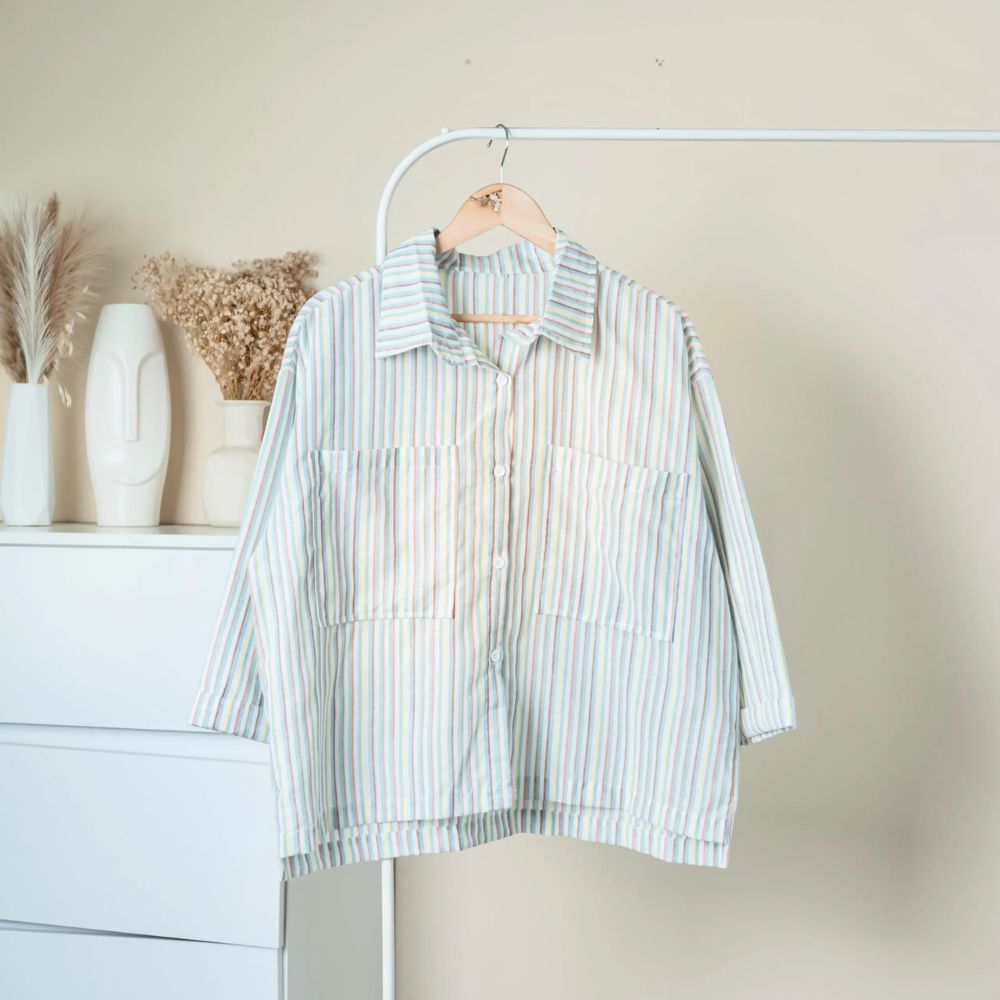 Andrea Stripe Blouse