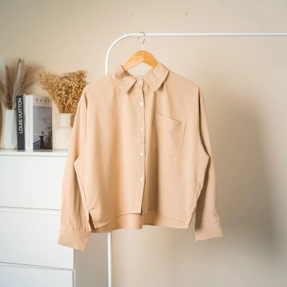 Evvy Full Button Blouse