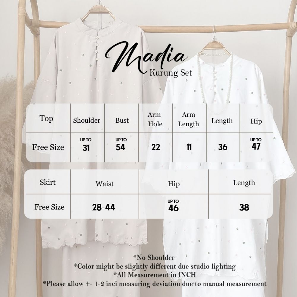 Madia Kurung Set