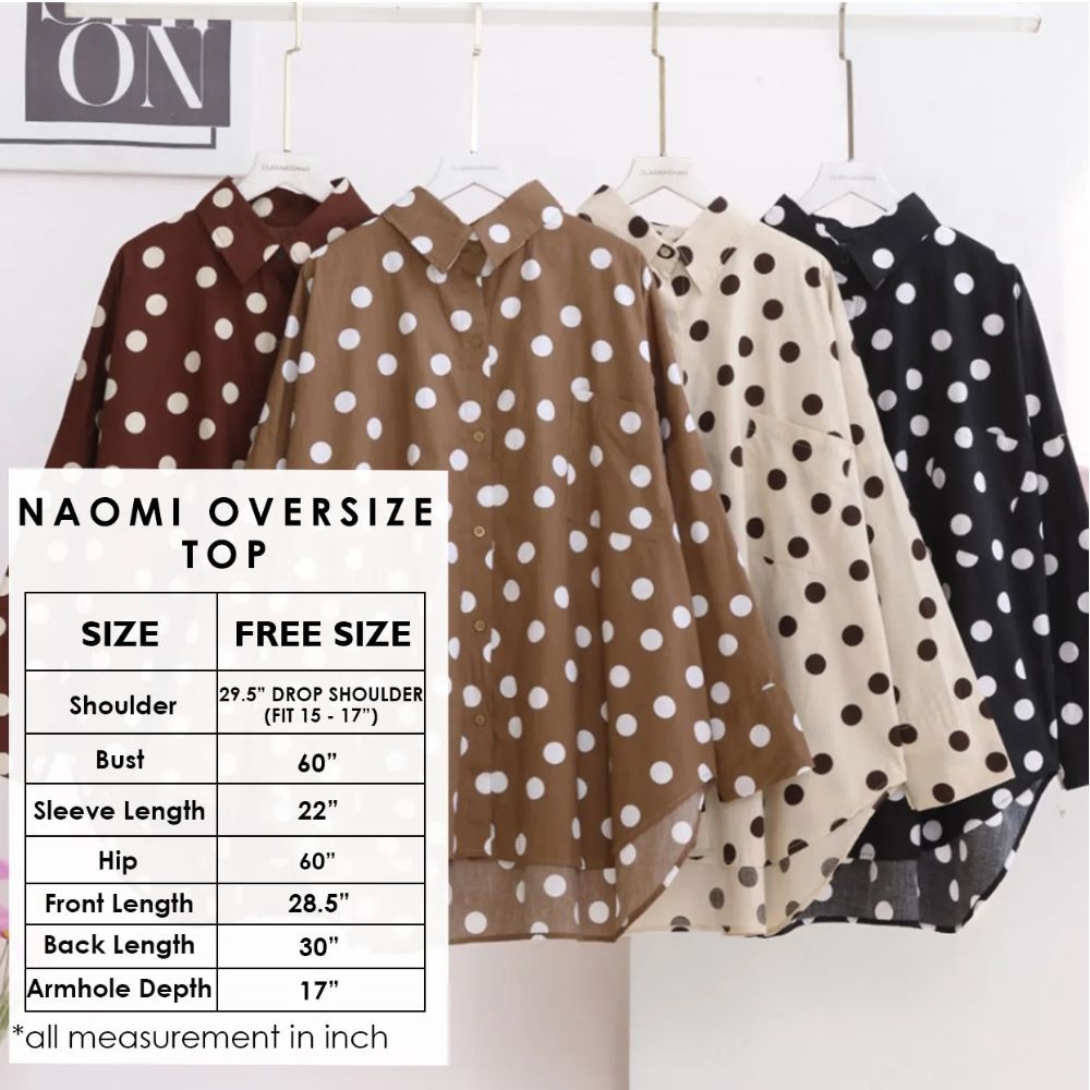 Naomi Oversize Top