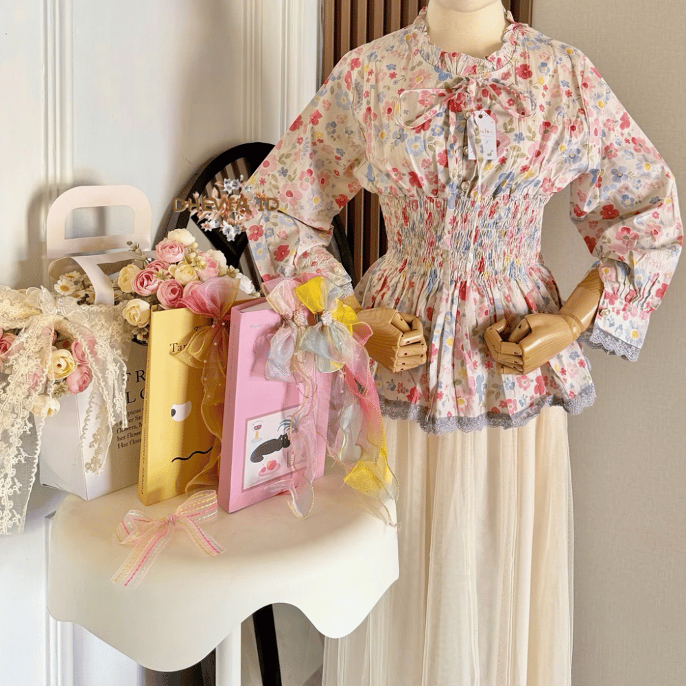 PRE ORDER | Kiana Floral Button Blouse