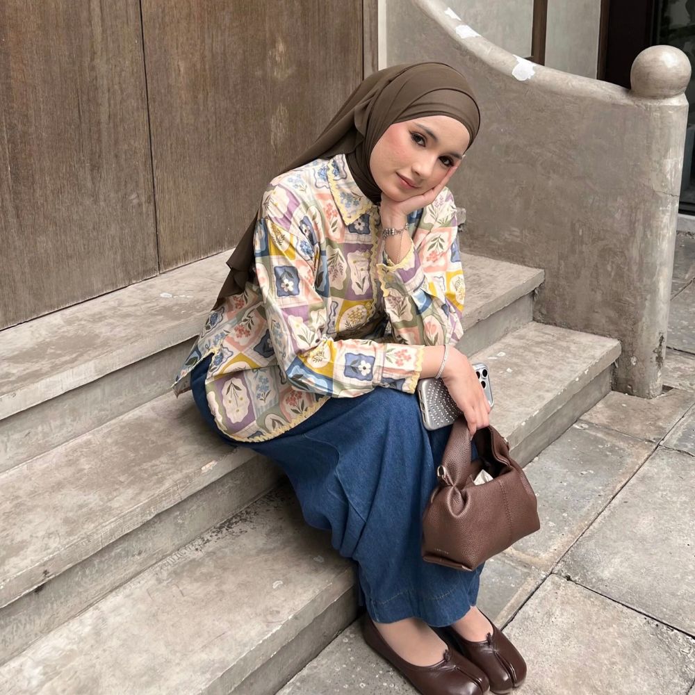 Julia Printed Blouse