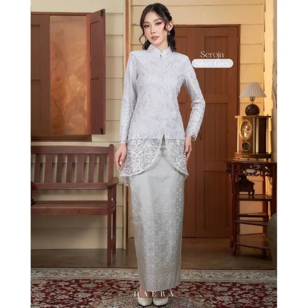 Seroja Kebaya Soft Embroidery Lace