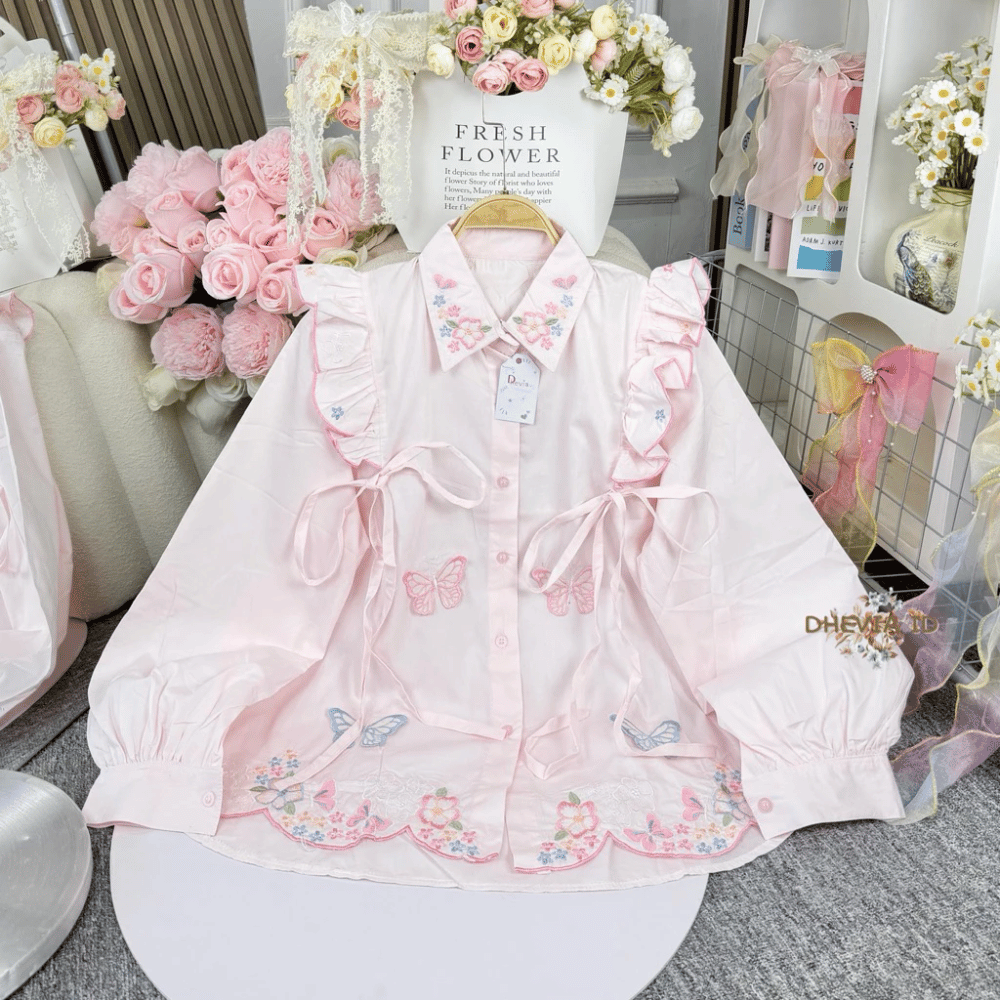 PRE ORDER | Dhivaa Ruffle Blouse