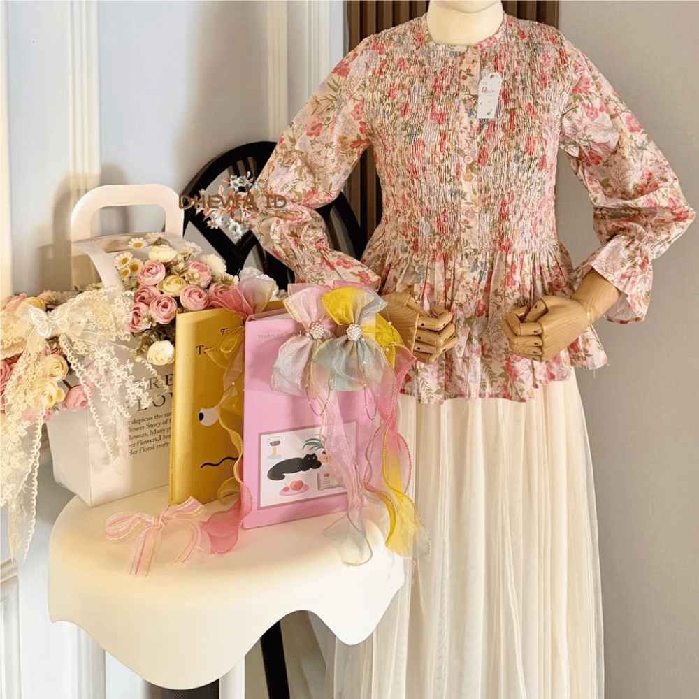 PRE ORDER | Kiana Floral Button Blouse