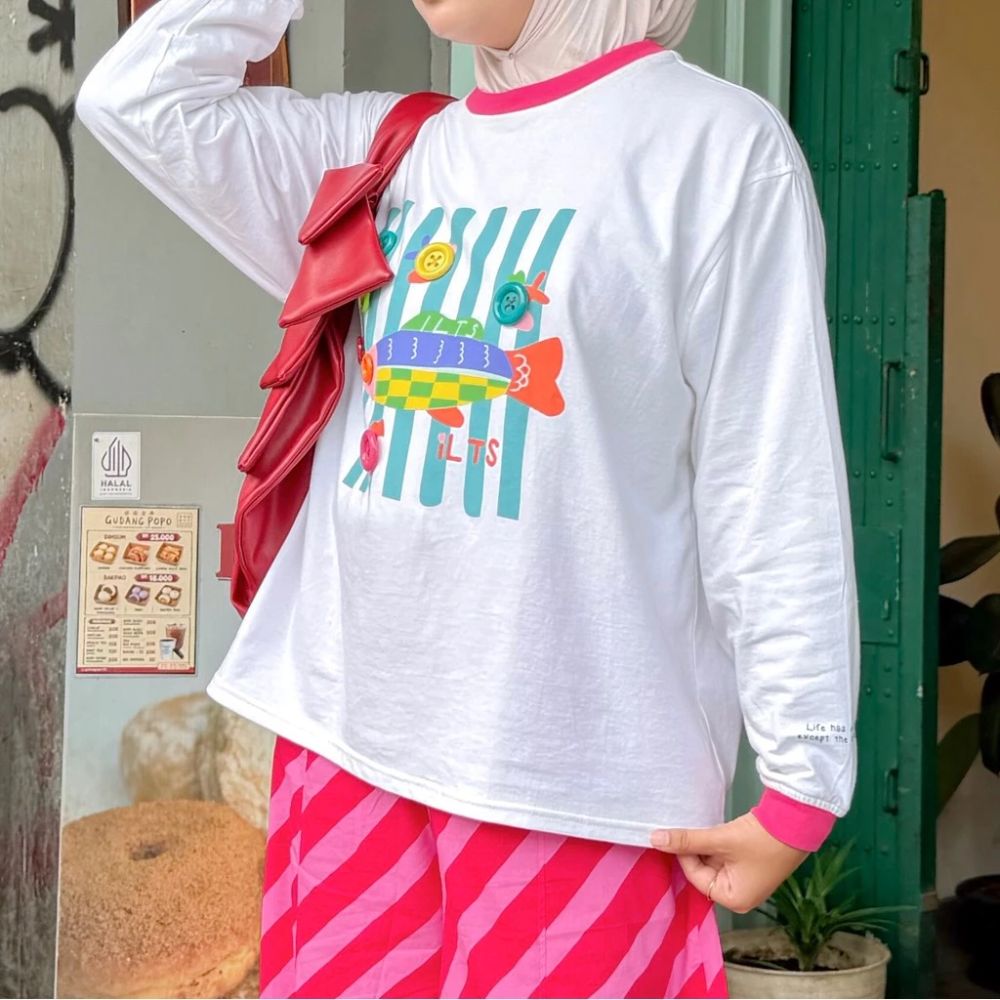 Something Playful Printed Graphic Tee