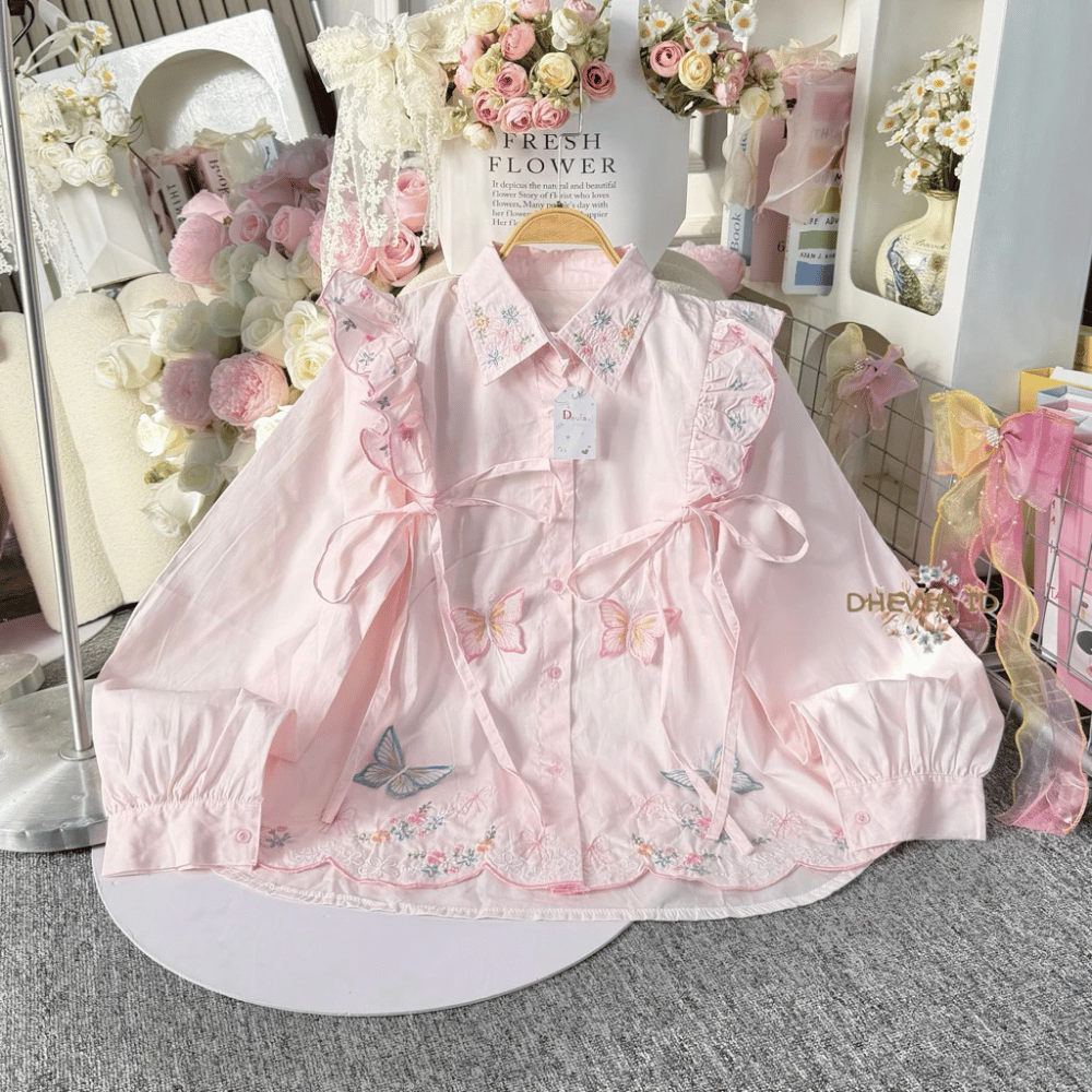 PRE ORDER | Dhivaa Ruffle Blouse