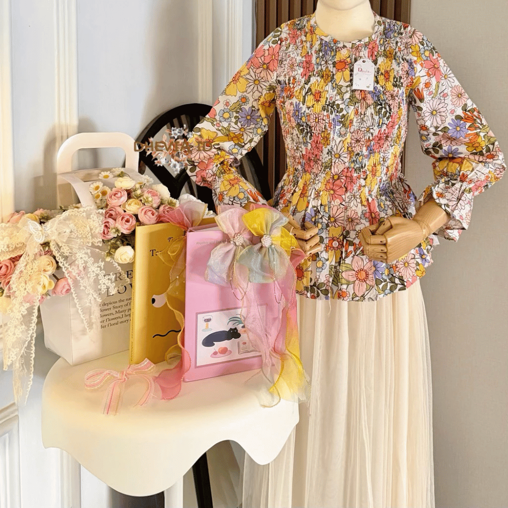 PRE ORDER | Kiana Floral Button Blouse