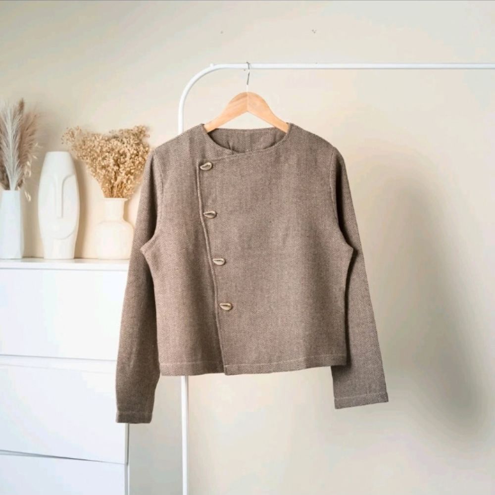 Dalena Premium Button Top
