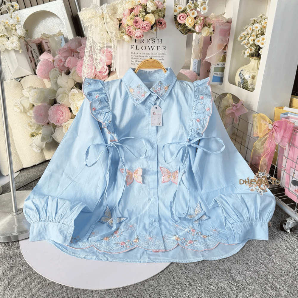 PRE ORDER | Dhivaa Ruffle Blouse
