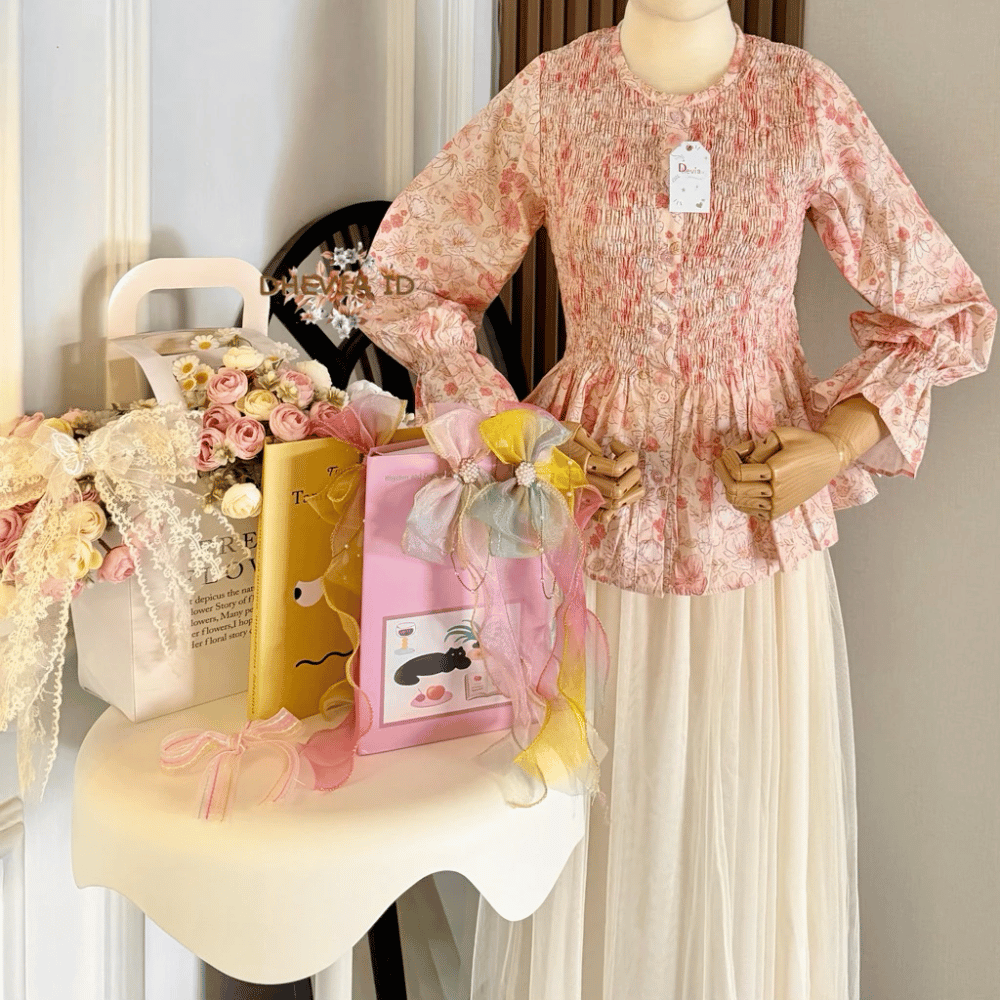 PRE ORDER | Kiana Floral Button Blouse