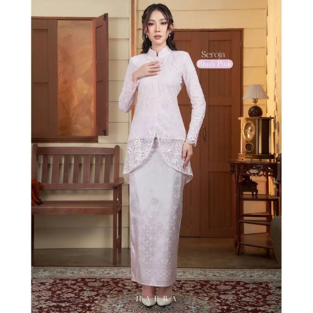 Seroja Kebaya Soft Embroidery Lace