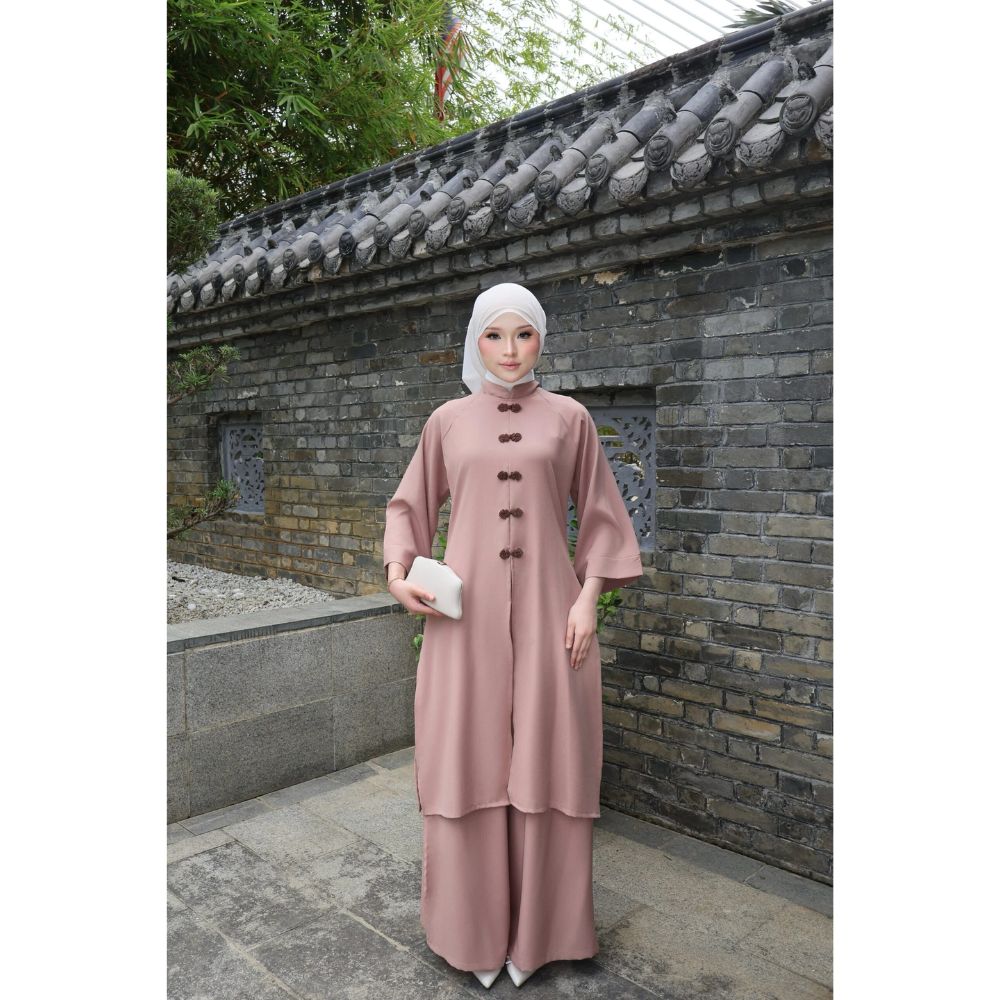 Leesha One Set With Palazzo