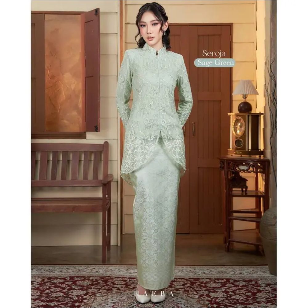 Seroja Kebaya Soft Embroidery Lace