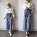 Lace Culottes Pants