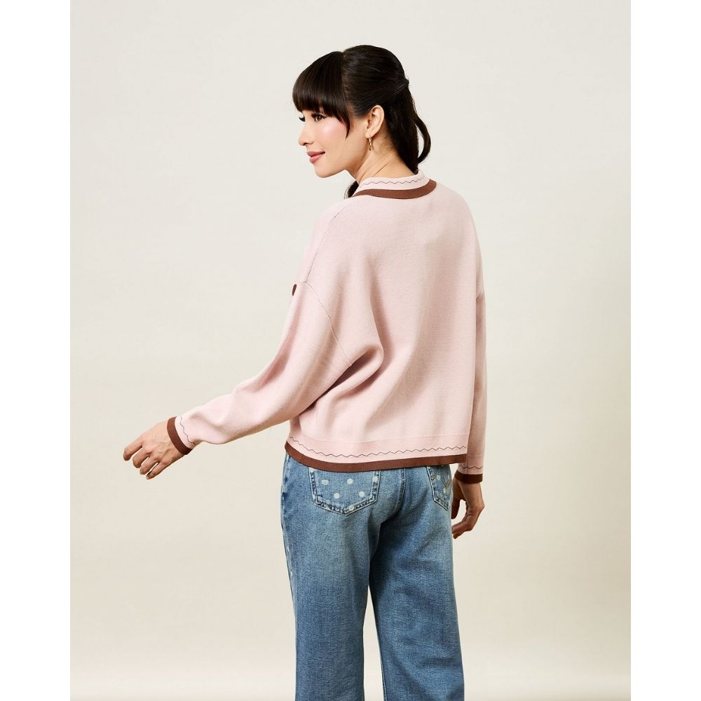 Darling Dot Knit Cardigan
