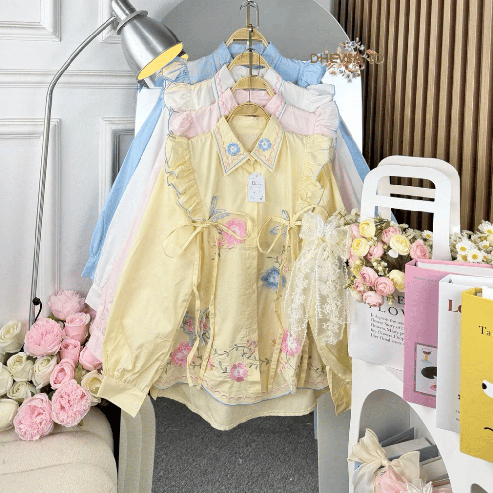 PRE ORDER | Dhivaa Ruffle Blouse